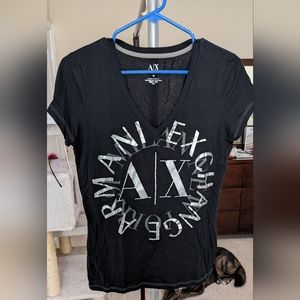 Armani Exchange Sparkle Logo T-shirt